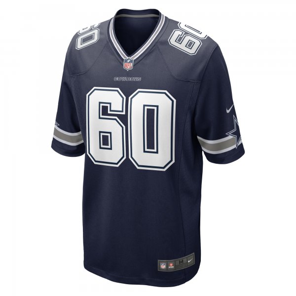 Men's Dallas Cowboys Tyler Guyton Nike Navy 2024 NFL Draft First Round Pick Player Game Jersey