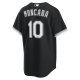 Men's Chicago White Sox Yoan Moncada Nike Black Alternate Replica Player Name Jersey