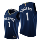 Men's Memphis Grizzlies #1 Kyle Anderson 2021-22 75th Diamond Anniversary Navy City Edition NBA Jersey