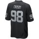 Men's Las Vegas Raiders Maxx Crosby Nike Black Game Jersey