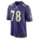 Men's Baltimore Ravens Morgan Moses Nike Purple Game Player Jersey