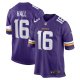 Men's Minnesota Vikings Jaren Hall Nike  Purple  Game Jersey