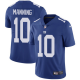 Nike New York Giants #10 Eli Manning Royal Blue Team Color Youth Stitched NFL Vapor Untouchable Limited Jersey