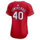 Women's St. Louis Cardinals Willson Contreras Nike Red 2024 City Connect Limited Player Jersey