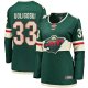 Women's Minnesota Wild Alex Goligoski Fanatics Green Home Breakaway Player Jersey