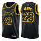 Nike Los Angeles Lakers #23 LeBron James Black Youth NBA Swingman City Edition Jersey