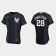 Men's New York Yankees #28 Josh Donaldson Alternate Flex Base MLB Jersey - Navy