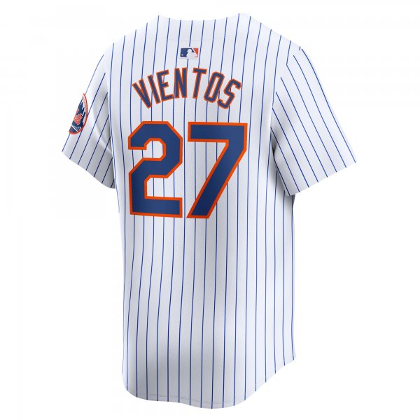 Men's New York Mets Mark Vientos Nike White Home Limited Player Jersey