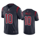 Men's Houston Texans #10 Davis Mills Color Rush Limited Navy Jersey