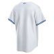 Men's Toronto Blue Jays Nike White Home Blank Replica Jersey