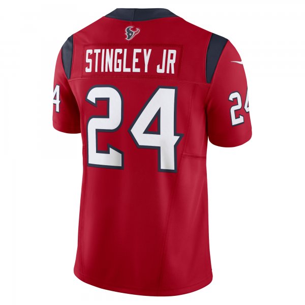 Men's Houston Texans Derek Stingley Jr. Nike Red Vapor F.U.S.E. Limited Jersey