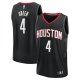 Youth Houston Rockets Jalen Green Fanatics Black Fast Break Replica Player Jersey - Statement Edition