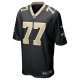 Men's New Orleans Saints Cameron Erving Nike  Black  Game Jersey