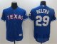 Texas Rangers #29 Adrian Beltre Blue 2017 Spring Training Flex Base Stitched MLB Jersey