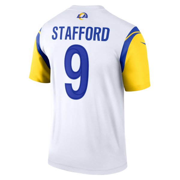 Men's Los Angeles Rams Matthew Stafford Nike White Legend Jersey