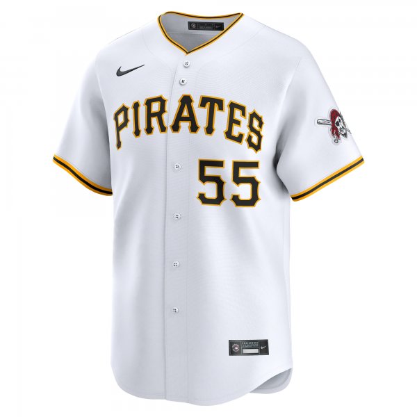 Men's Pittsburgh Pirates Jason Delay Nike White Home Limited Player Jersey