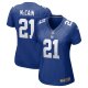 Women's New York Giants Bobby McCain Nike Royal Nike Women's Team Color Jersey