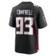 Men's Atlanta Falcons Calais Campbell Nike Black Game Player Jersey