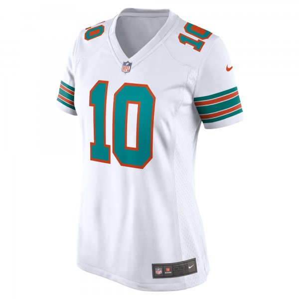 Women's Miami Dolphins Tyreek Hill Nike White Alternate Game Jersey