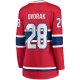 Women's Montreal Canadiens Christian Dvorak Fanatics Red Home Breakaway Player Jersey