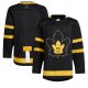 Men's adidas Black Toronto Maple Leafs x drew house Alternate Blank Jersey