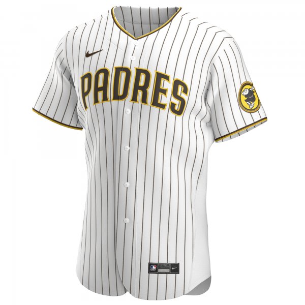 Men's San Diego Padres Fernando TatÃÂ­s Jr. Nike White/Brown Home Player Jersey