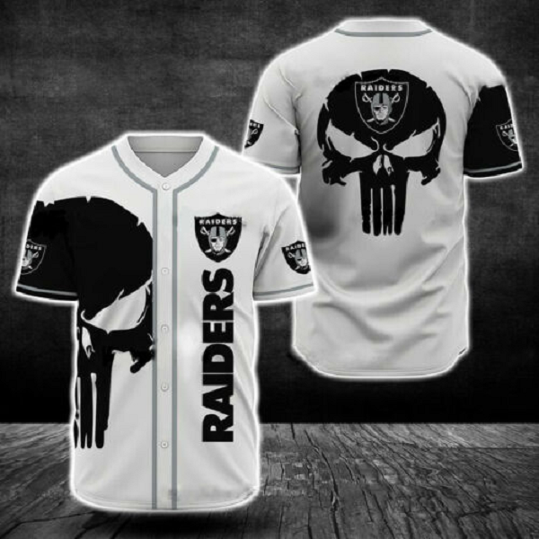 Las Vegas Raiders NFL Stitched Fashion Baseball Legend Jersey