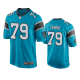 Men's Carolina Panthers Ikem Ekwonu Blue 2022 NFL New Draft Limited Jersey