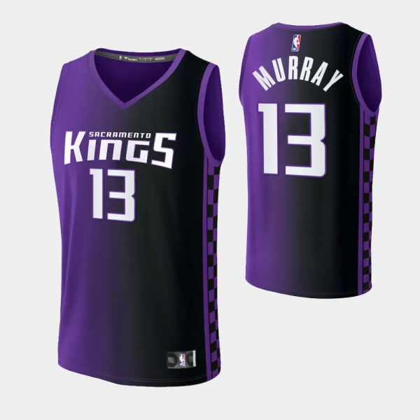 2023-24 Statement Edition Sacramento Kings #13 Keegan Murray Purple Fastbreak Jersey