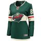 Women's Minnesota Wild Frederick Gaudreau Fanatics Green Home Breakaway Player Jersey