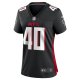 Women's Atlanta Falcons Keith Smith Nike Black Game Jersey