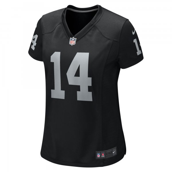 Women's Las Vegas Raiders Marquez Callaway Nike  Black Team Game Jersey