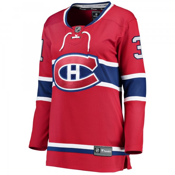 Women's Montreal Canadiens Carey Price Fanatics Red Home Breakaway Player Jersey