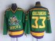 Men's Anaheim Mighty Ducks #33 Greg Goldberg Headgear Classics Movie Hockey Jersey