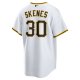 Men's Pittsburgh Pirates Paul Skenes Nike White Home Replica Player Jersey