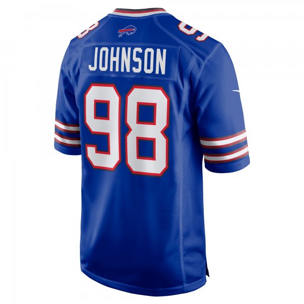 Men's Buffalo Bills Austin Johnson Nike  Royal  Game Jersey