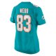 Women's Miami Dolphins Raleigh Webb Nike  Aqua Team Game Jersey