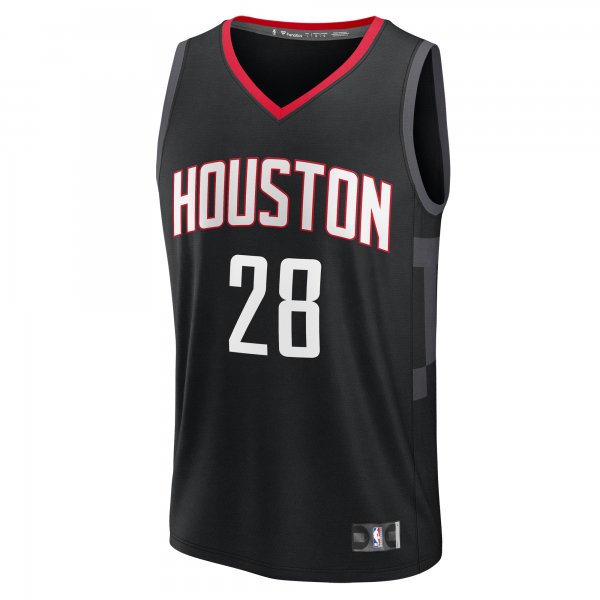 Men's Houston Rockets Alperen Sengun Fanatics Black Fast Break Replica Player Jersey - Statement Edition