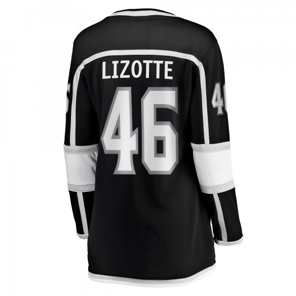 Women's Los Angeles Kings Blake Lizotte Fanatics Black Home Breakaway Player Jersey