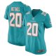 Women's Miami Dolphins Justin Bethel Nike Aqua Game Player Jersey