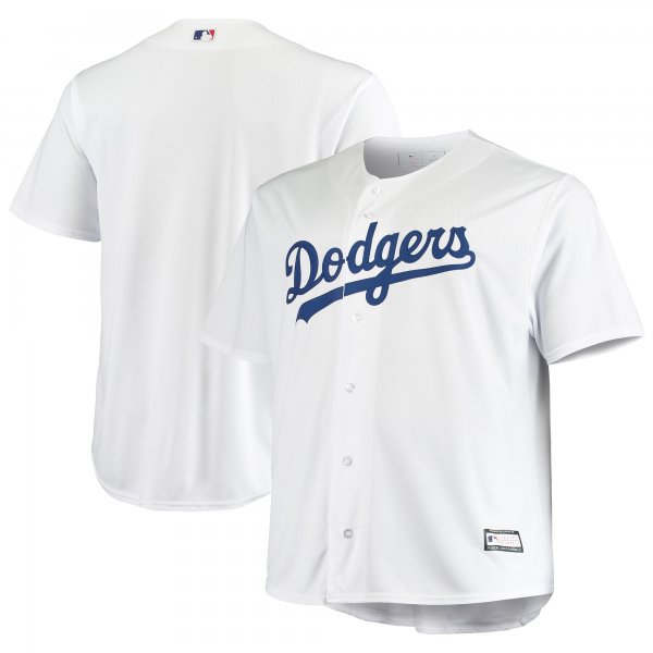 Men's Los Angeles Dodgers White Big & Tall Replica Team Jersey