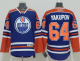 Edmonton Oilers #64 Nail Yakupov Light Blue Stitched NHL Jersey