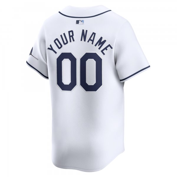 Youth Tampa Bay Rays Nike White Home Limited Custom Jersey