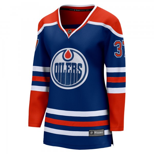 Women's Edmonton Oilers Warren Foegele Fanatics Royal Home Breakaway Player Jersey