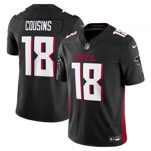 Men's Atlanta Falcons Kirk Cousins Nike Black Vapor F.U.S.E. Limited Jersey