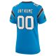 Women's Carolina Panthers  Nike Blue Alternate Custom Game Jersey