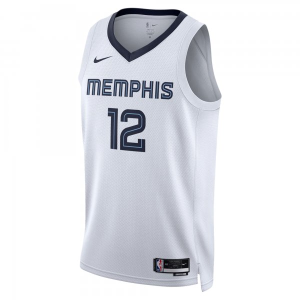 Unisex Memphis Grizzlies Ja Morant Nike White Swingman Jersey - Association Edition