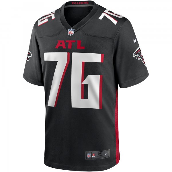 Men's Atlanta Falcons Kaleb McGary Nike Black Game Jersey