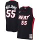 Men's Miami Heat Jason Williams Mitchell & Ness Black 2005/06 Hardwood Classics Swingman Jersey