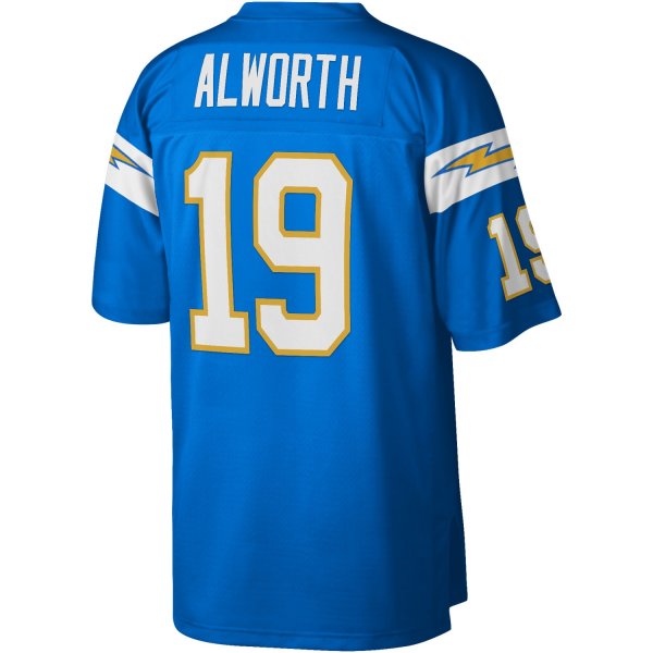 Men's Los Angeles Chargers Lance Alworth Mitchell & Ness Powder Blue Legacy Replica Jersey